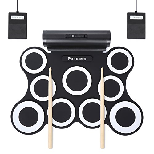 Electronic Drum Set, 9 Pads Electric