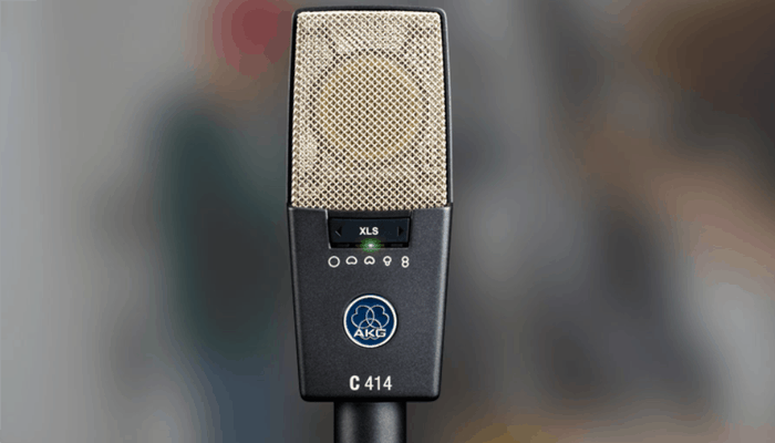Test du microphone à condensateur AKG C414 XLS