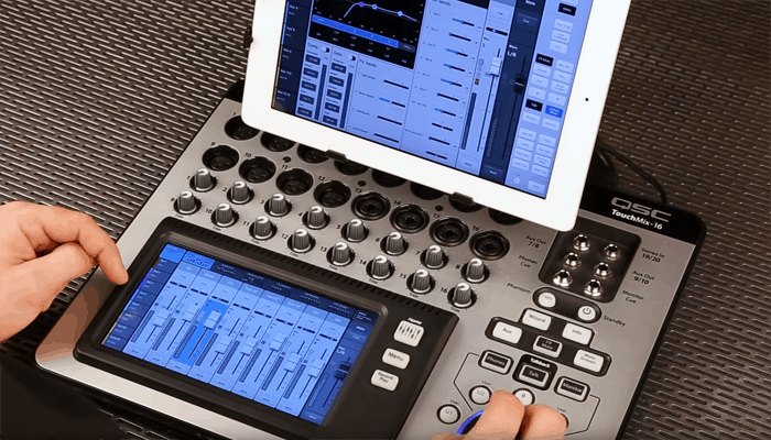 QSC Touchmix 16 Touchscreen-Digitalmischpult Testbericht